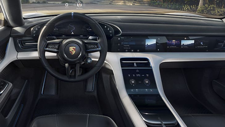 Porsche Taycan interieur